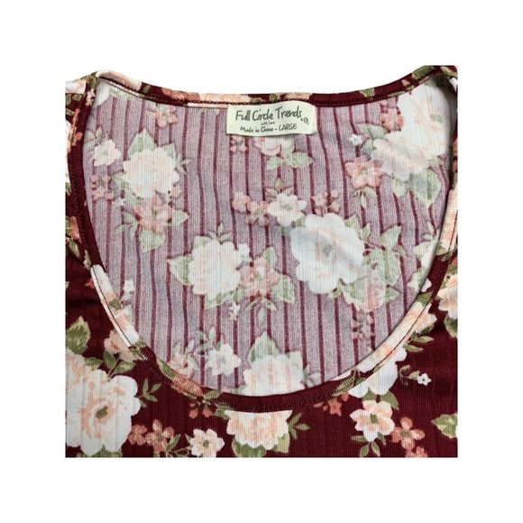 FULL CIRCLE Ribbed Shirt (L) - Picture 3 of 3